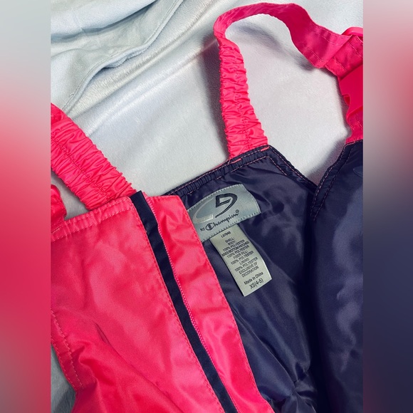 ❄️ Champion Pink snow bib / pants Size XS 4-5 - Picture 8 of 10